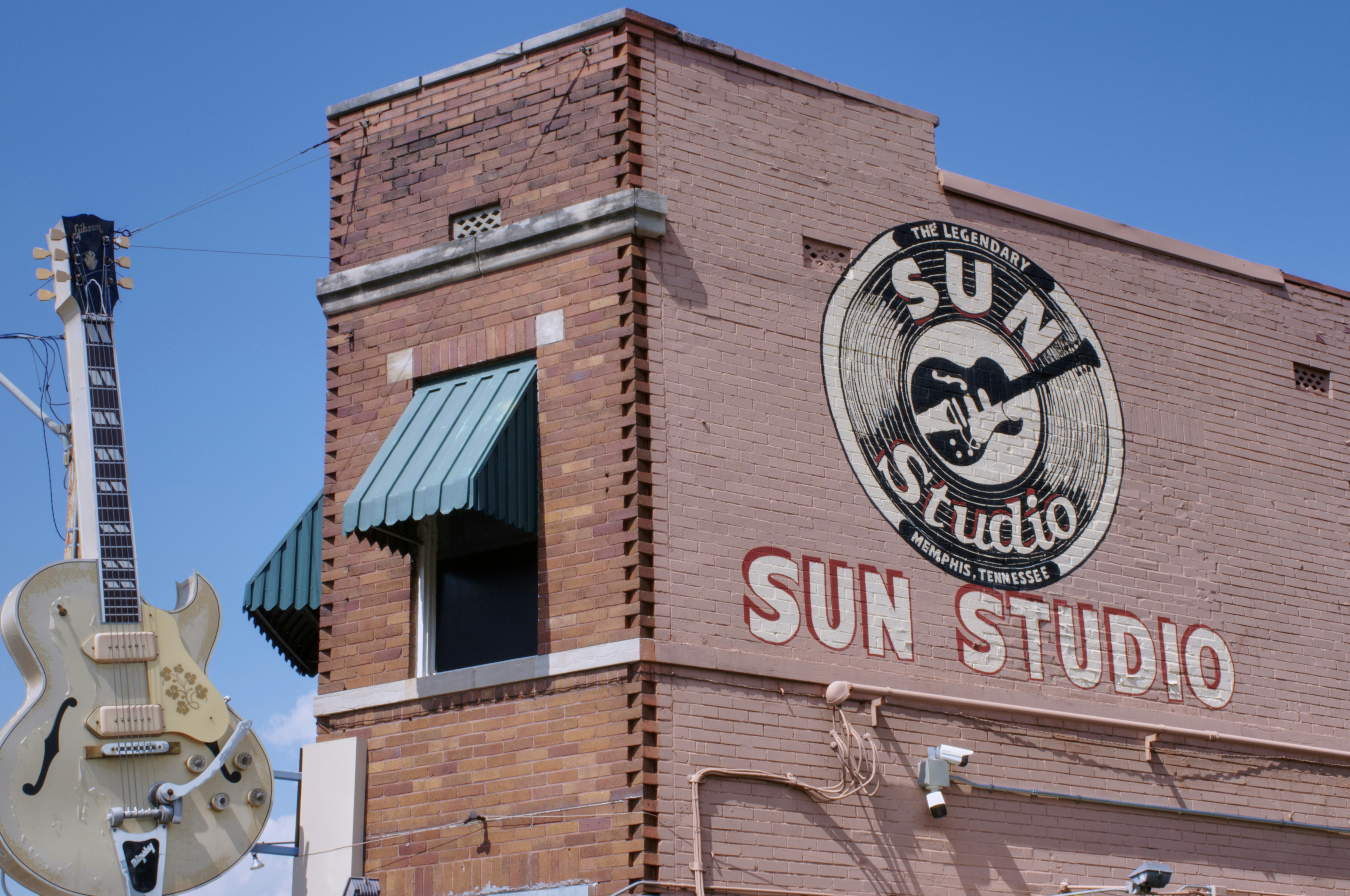 Sun Studio building in Memphis, Tennessee